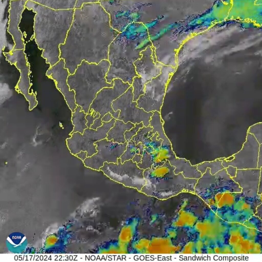 Prevén tormentas aisladas en Valles Centrales, Cuenca del Papaloapan y Sierra de Flores Magón