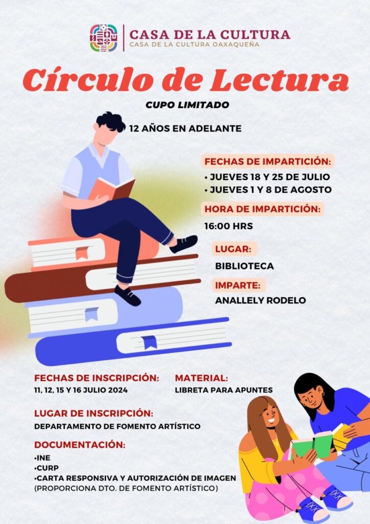 Invita CCO a sus actividades de esta semana