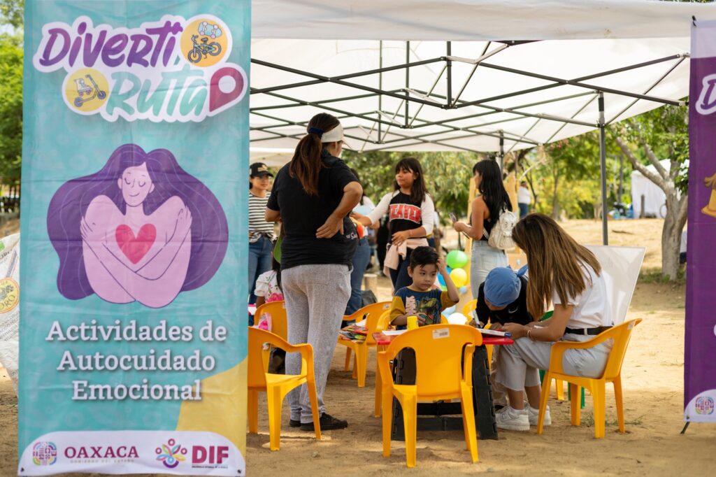 Niñez y adolescencia de municipios conurbados a la capital oaxaqueña disfrutan de la Diverti Ruta