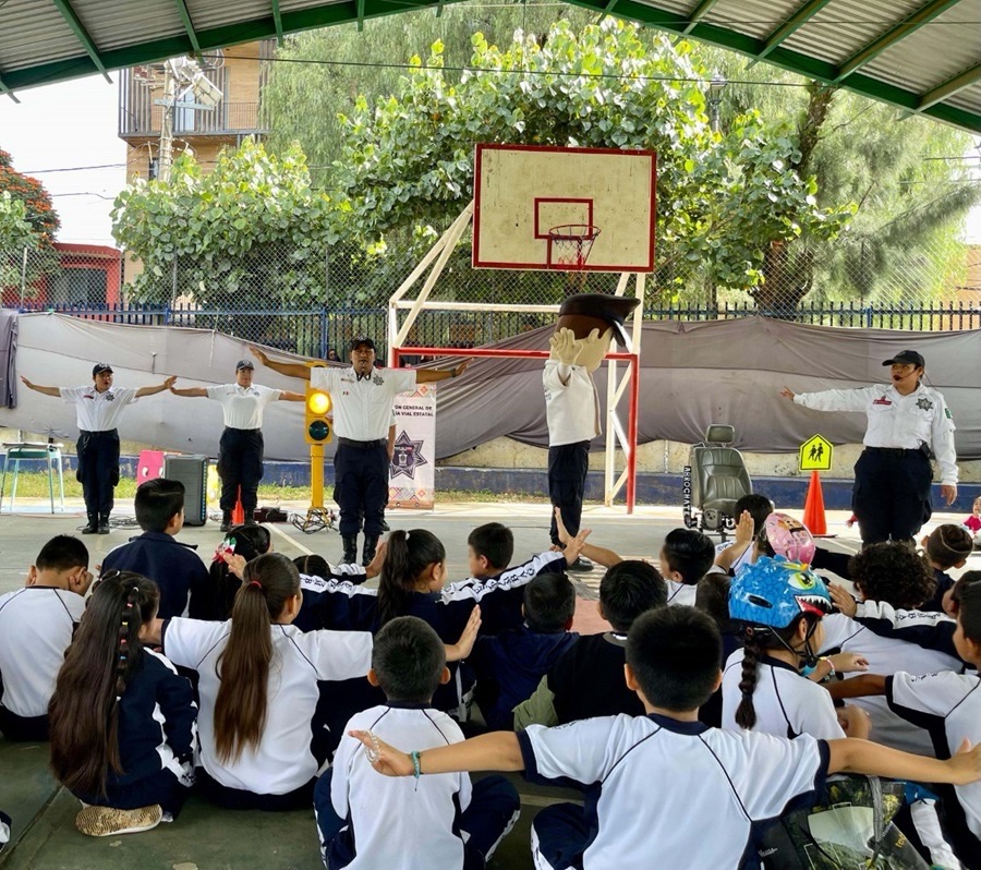 Con programa Guardianes Viales promueven movilidad segura en escuelas