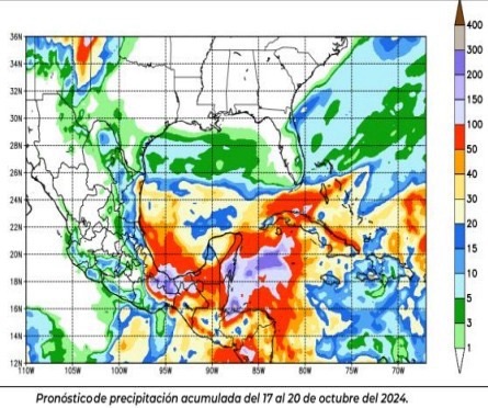 Se pronostica temporal lluvioso para este fin de semana en Oaxaca